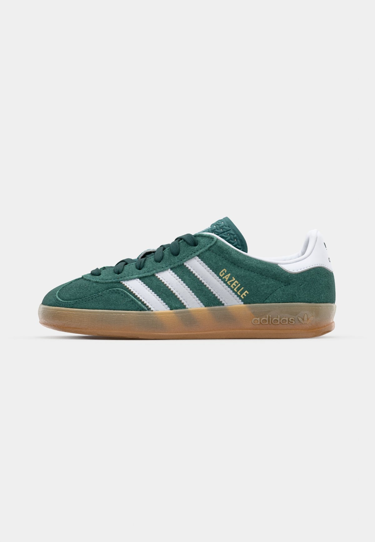 Adidas Gazelle Indoor J "Collegiate Green Gum"