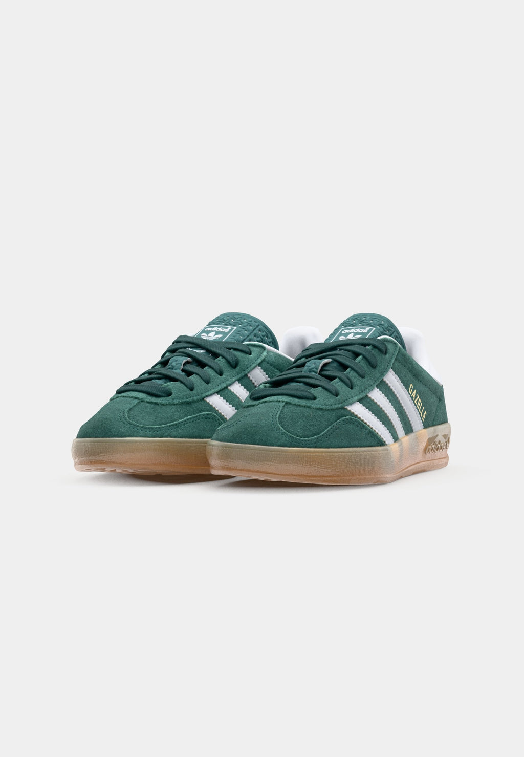 Adidas Gazelle Indoor J "Collegiate Green Gum"