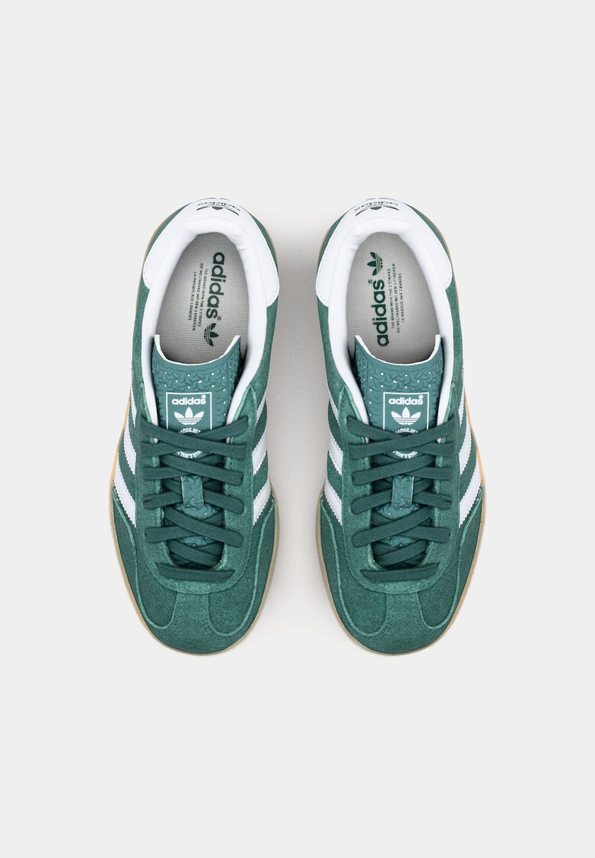 Adidas Gazelle Indoor J "Collegiate Green Gum"