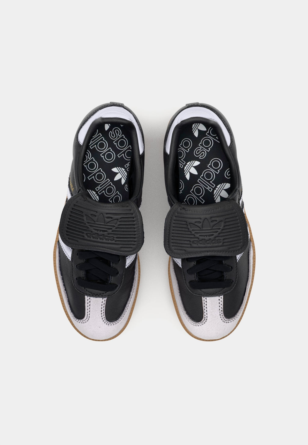 Adidas Samba LT Core Black Gold Metallic (Women's)