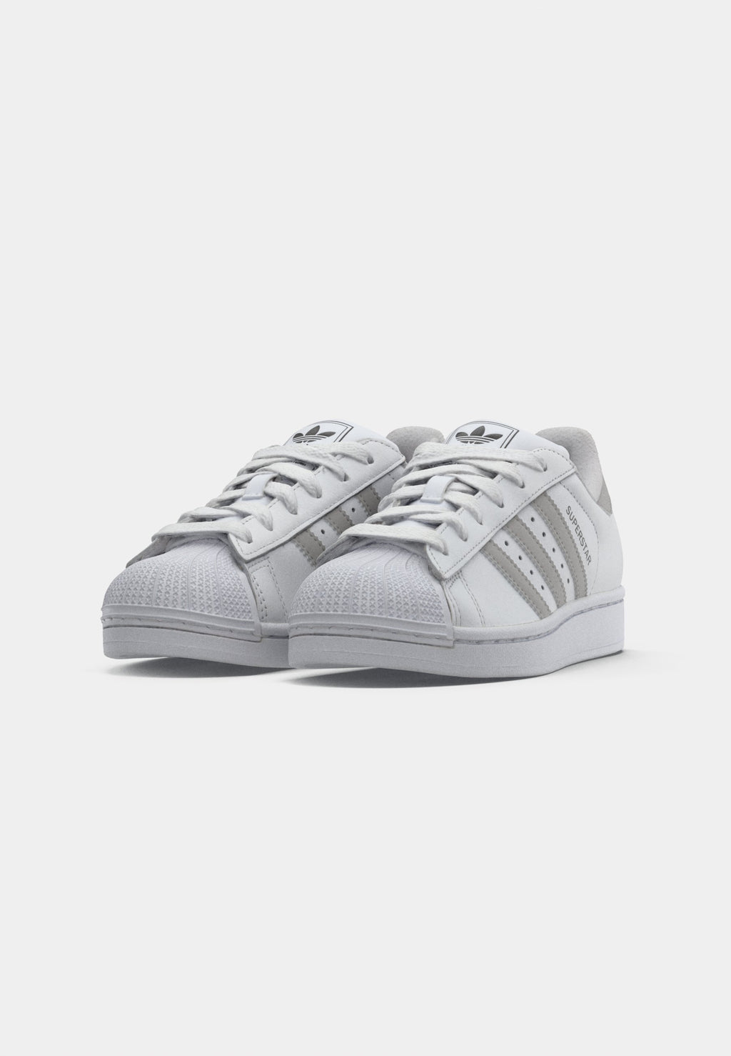 Adidas Superstar II White Grey Two