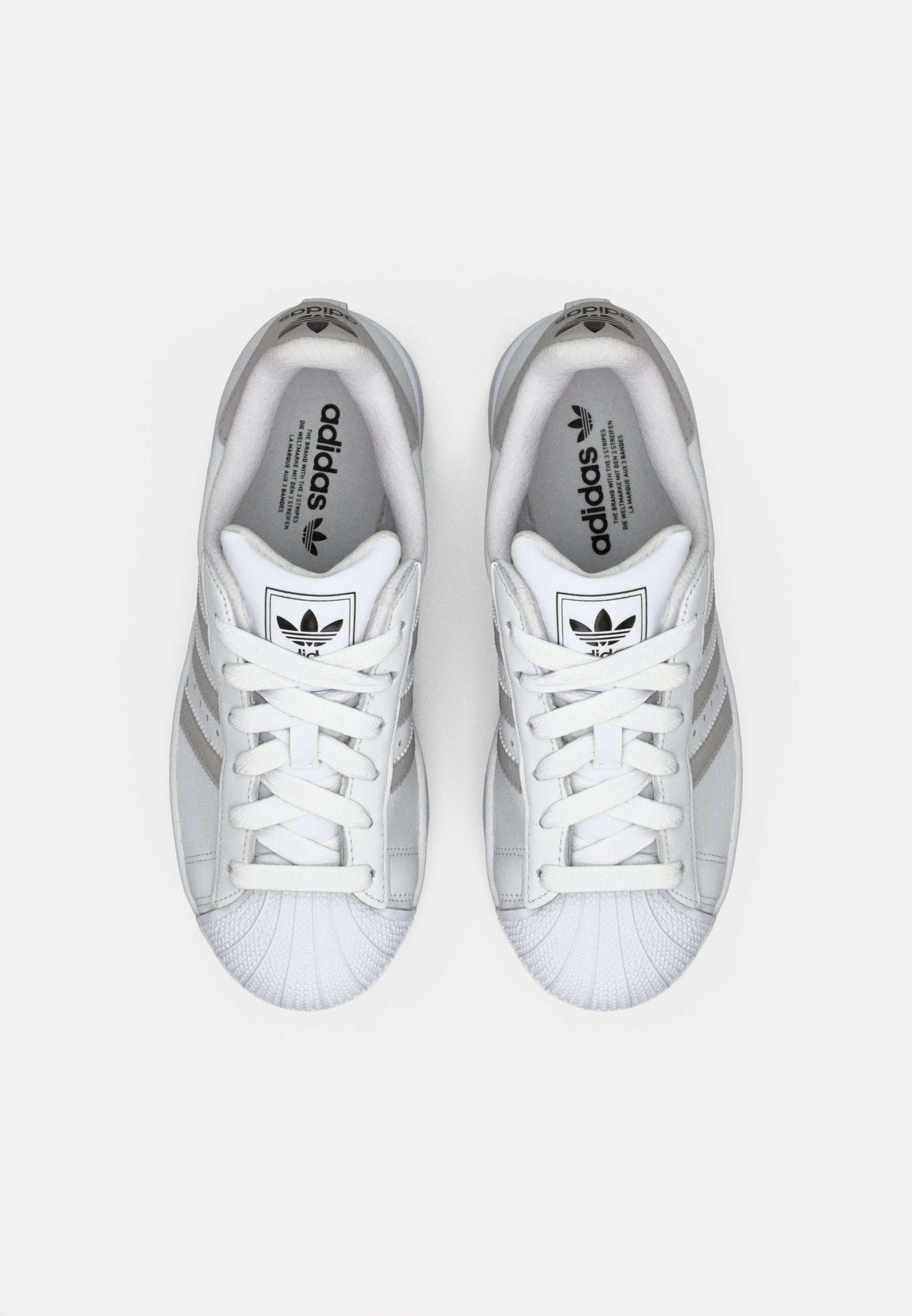 Adidas Superstar II White Grey Two