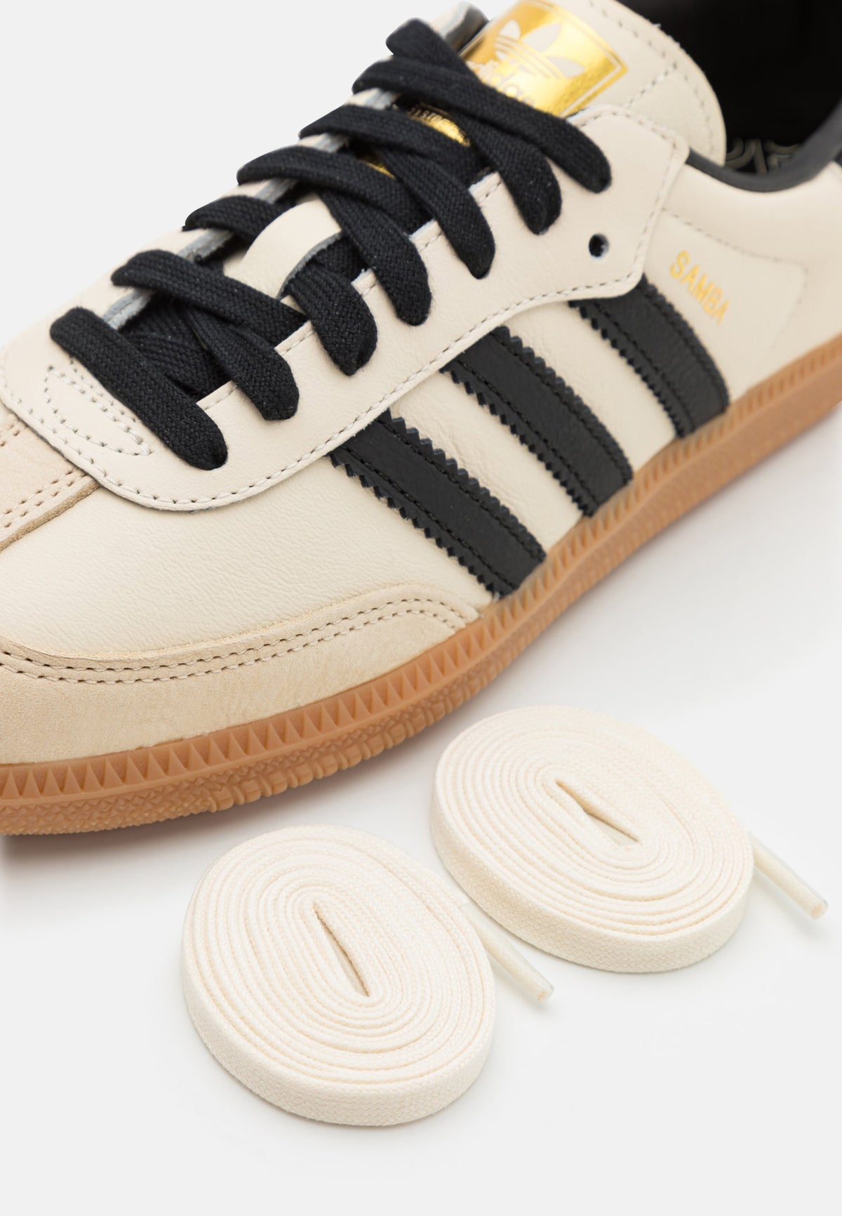 Adidas Samba OG Cream White Sand Strata (Women's)
