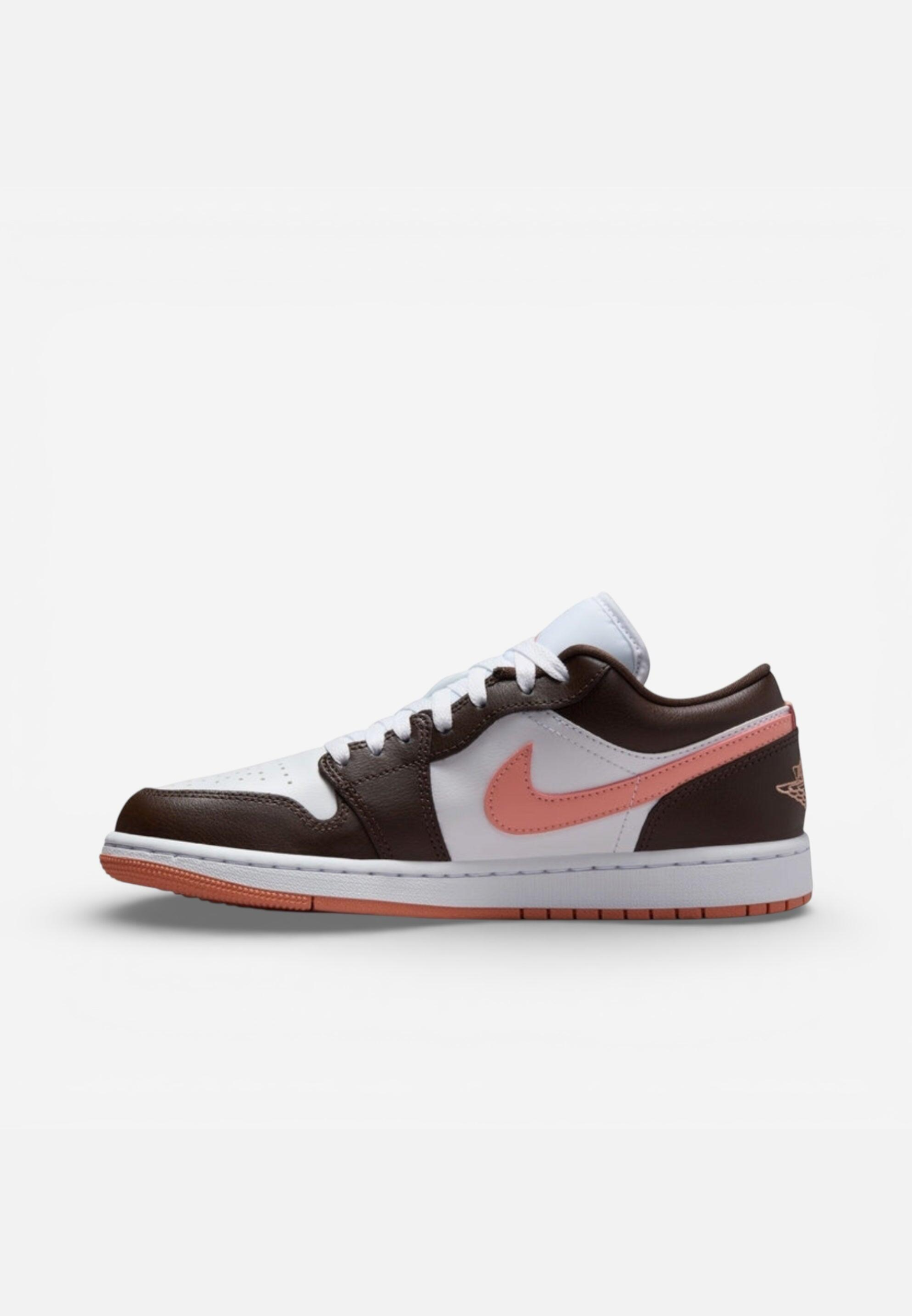 Air Jordan 1 Low Brown/Pink (Women's)