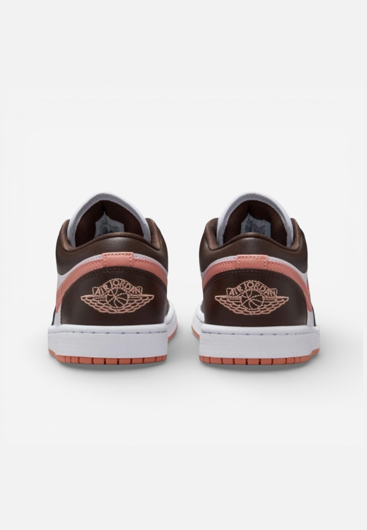 Air Jordan 1 Low Brown/Pink (Women's)