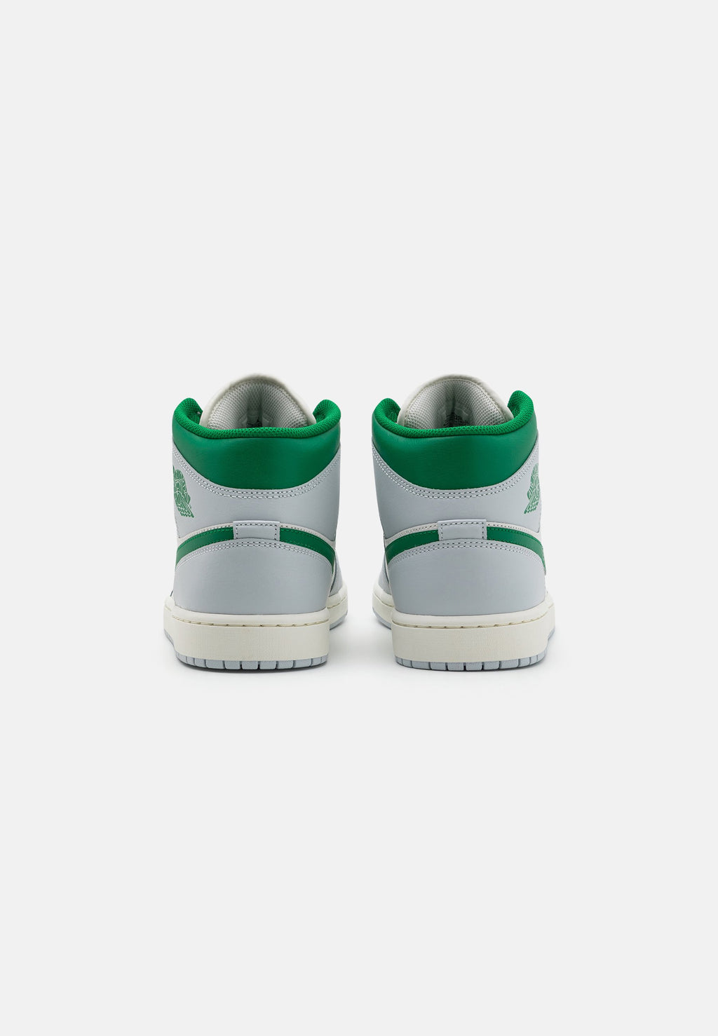 Air Jordan 1 Mid White Pure Platinum Pine Green (GS)