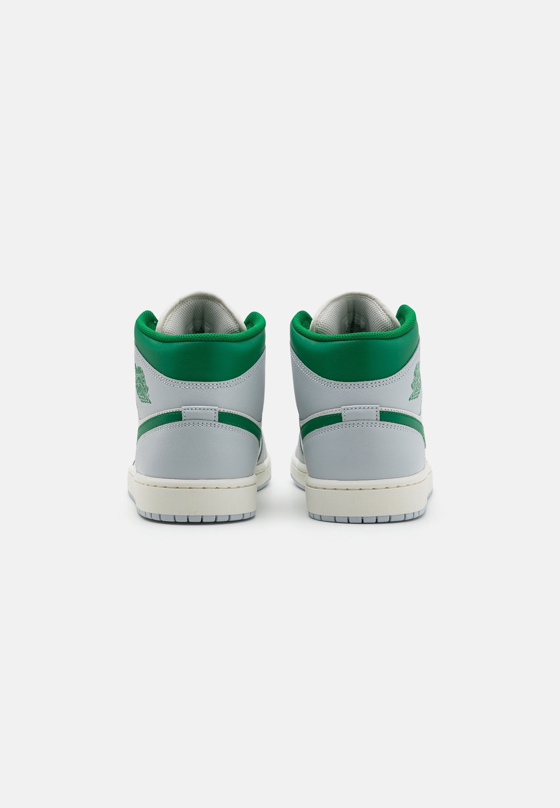 Air Jordan 1 Mid White Pure Platinum Pine Green (GS)