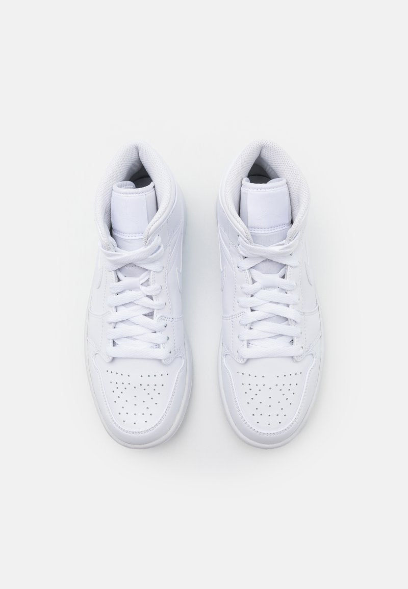 Air Jordan Mid Triple White (2022) (Women's)