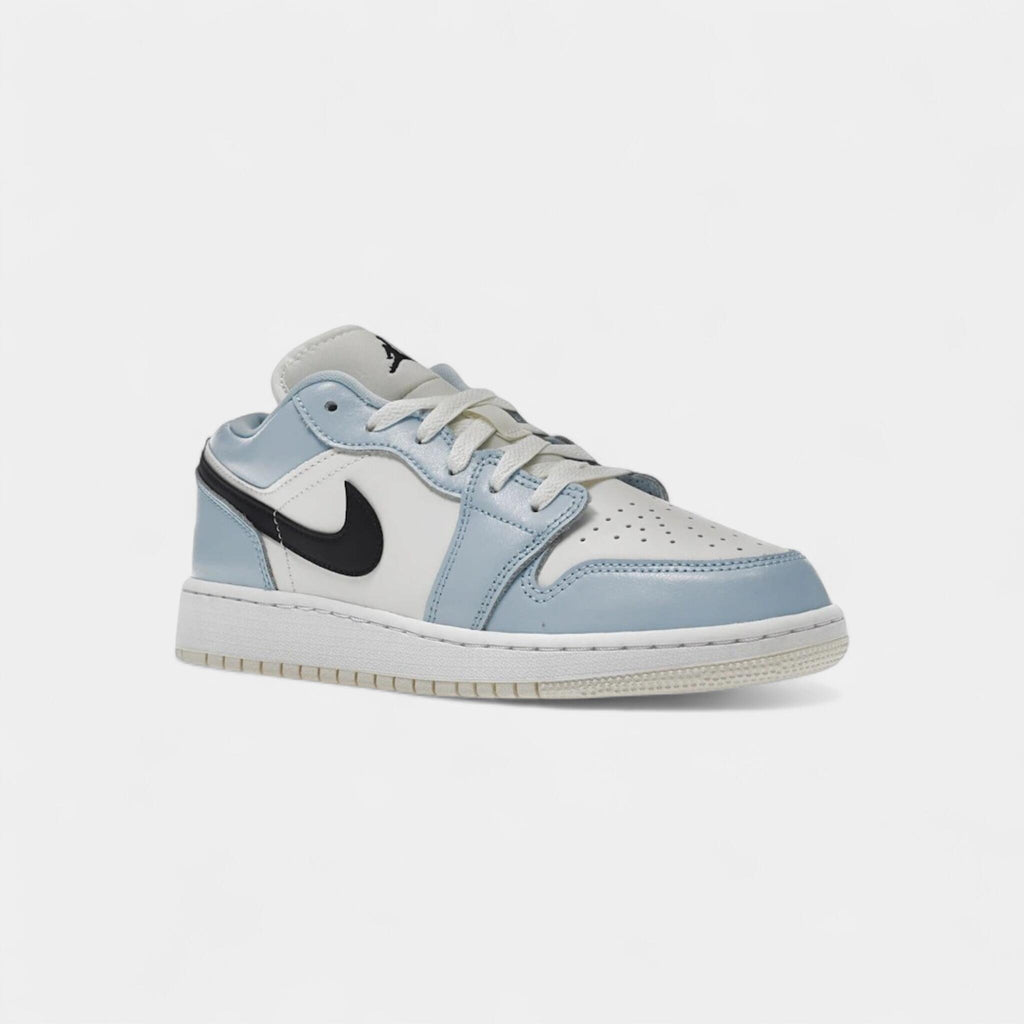 Jordan 1 Low Ice Blue Black (GS)