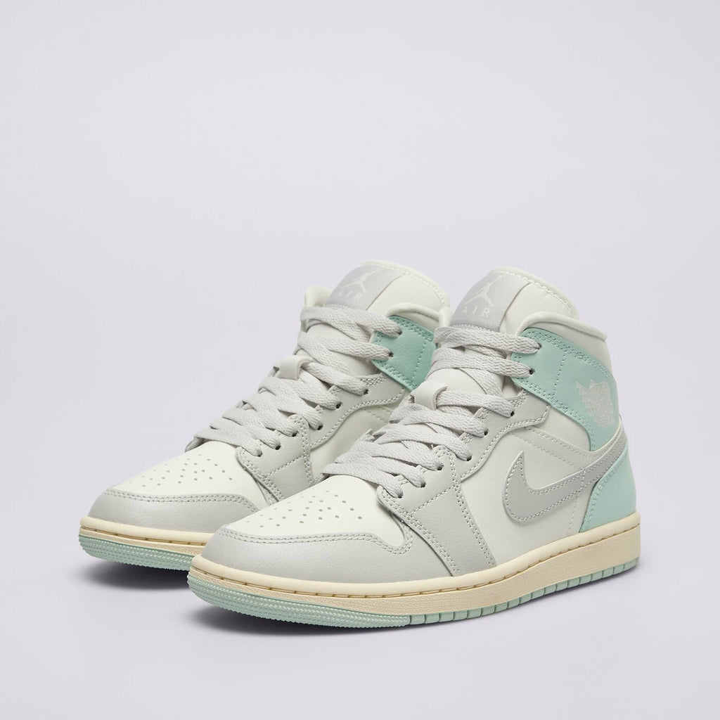 Jordan 1 Mid Football Grey Igloo (Women's)