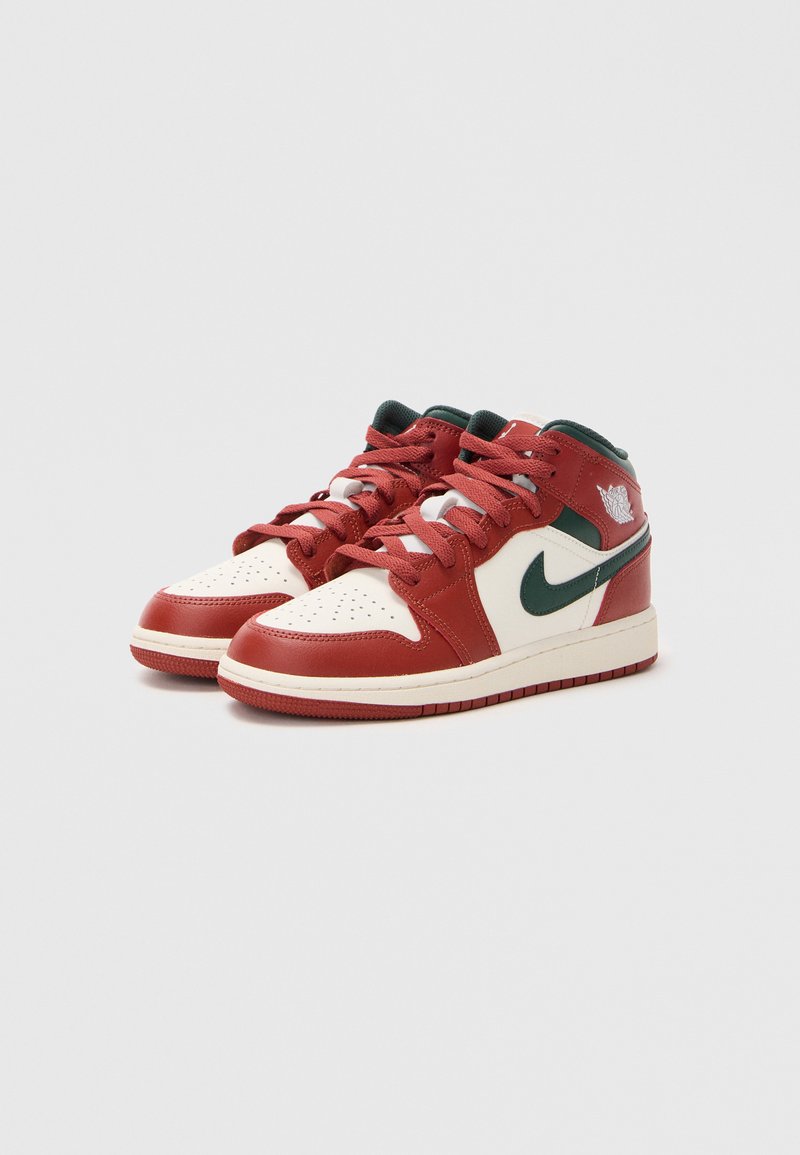 Jordan 1 Mid Redstone Midnight Green