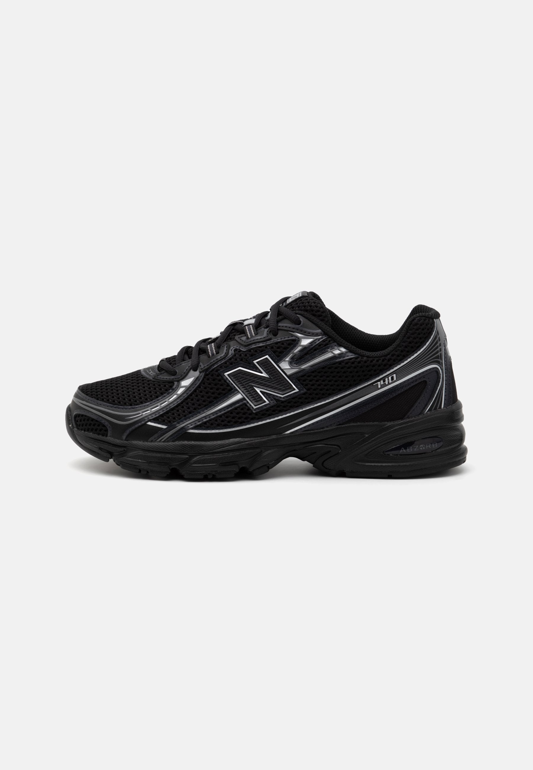 New Balance 740 Black Silver Metallic