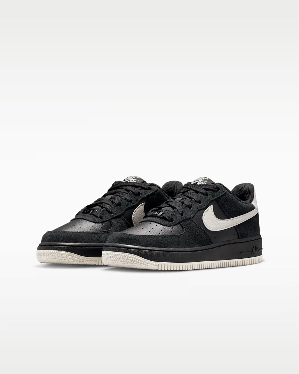 Nike Air Force 1 Low LV8 2 Black Light Bone (GS)