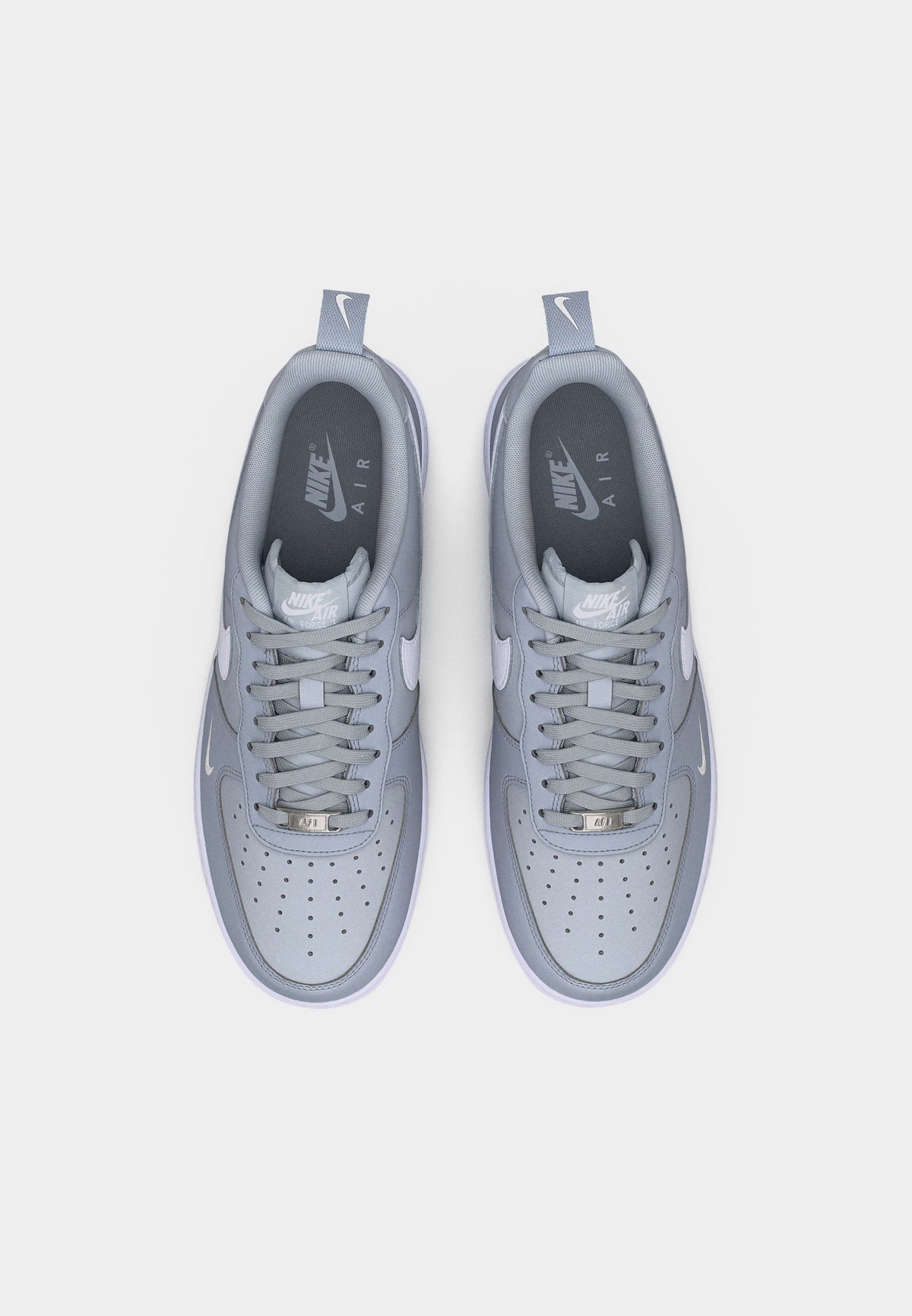 Nike Air Force 1 Low '07 LV8 Carbon Fiber Swoosh Wolf Grey White