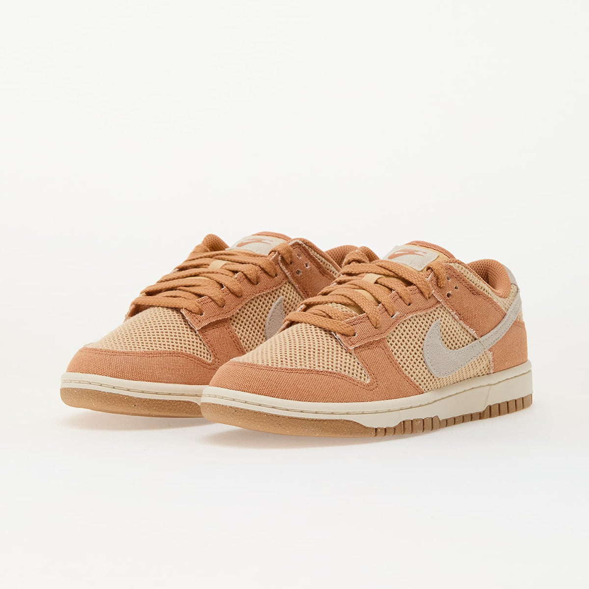 Nike Dunk Low Mesh Canvas Amber Brown (Women's)