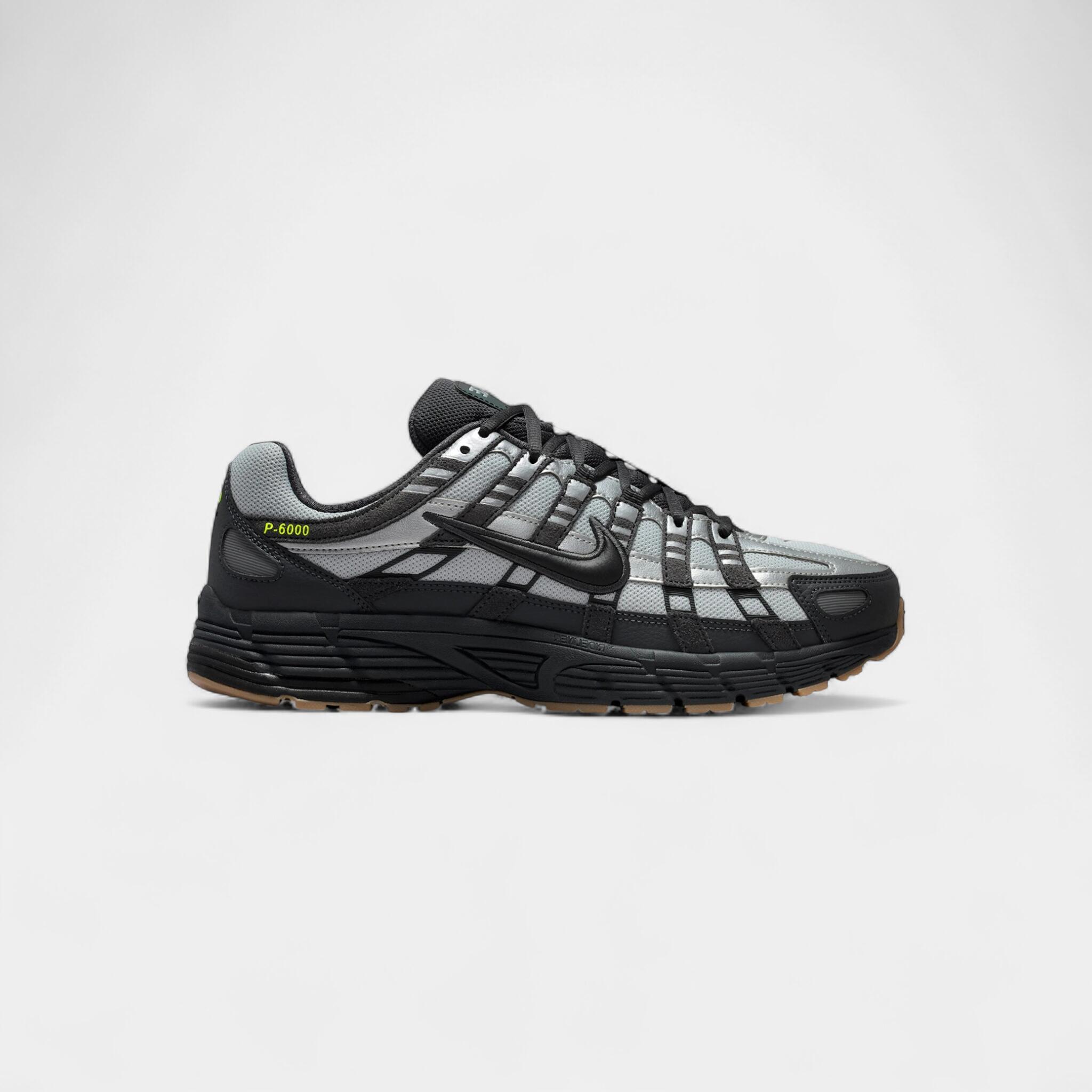 Nike P-6000 Grey Fog Volt Black