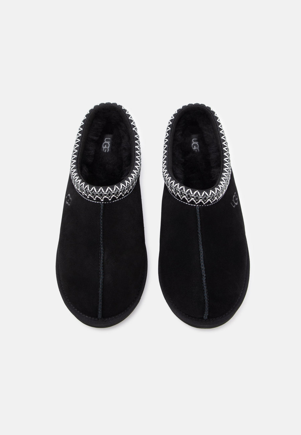 UGG Tasman Maxi Curly Slipper Black