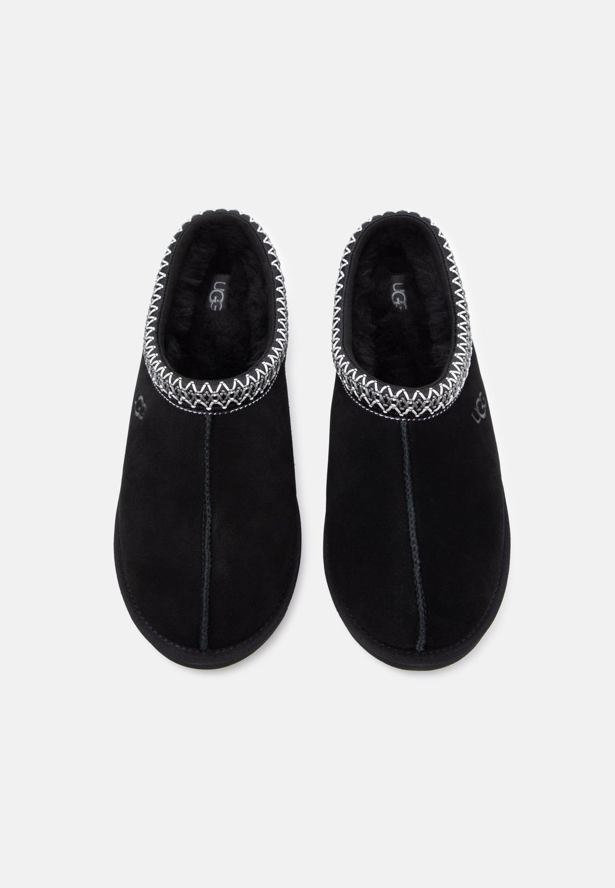 UGG Tasman Maxi Curly Slipper Black