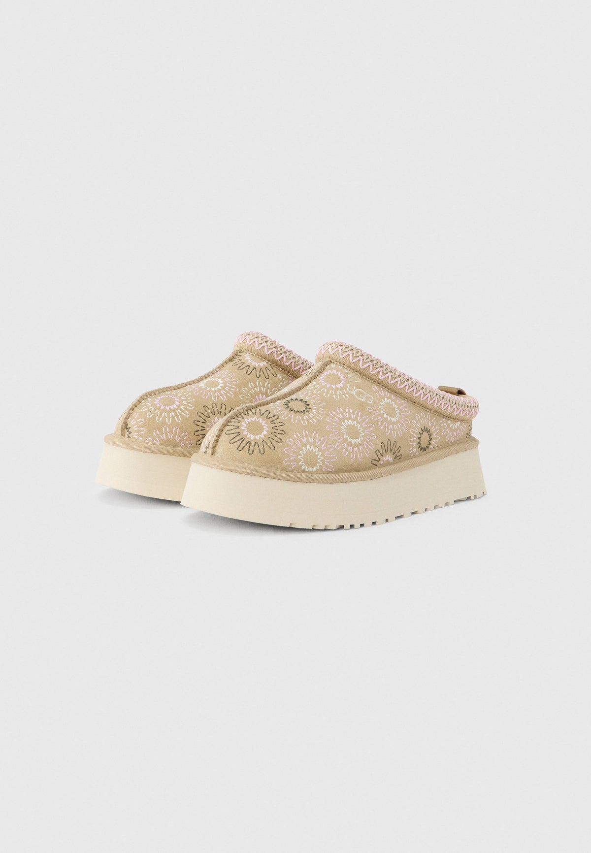 UGG Tazz Sun Stitch Slipper Mustard Seed