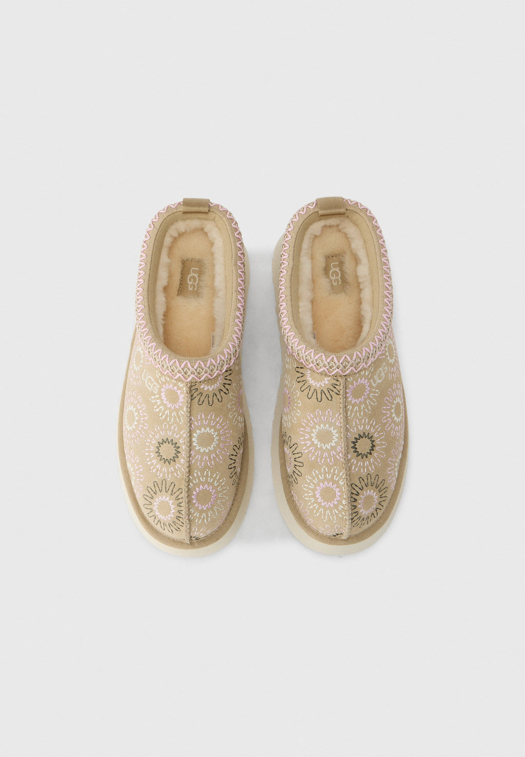 UGG Tazz Sun Stitch Slipper Mustard Seed
